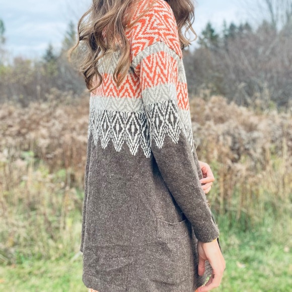 Wool Shawl Collar Cardigan - Picture 3 of 7